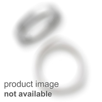 10K White Gold Initial W Charm Pendant - (A88-319)